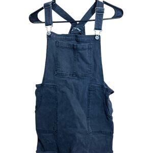 Art Class Black Denim Overall Skirt